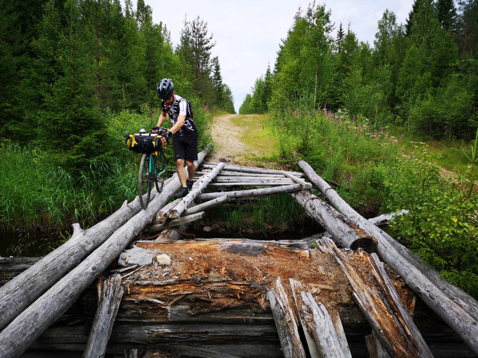 Tour Unite or dementia and courage. - My, A bike, Bravery and stupidity, , Bike ride, Bikepacking, Longpost