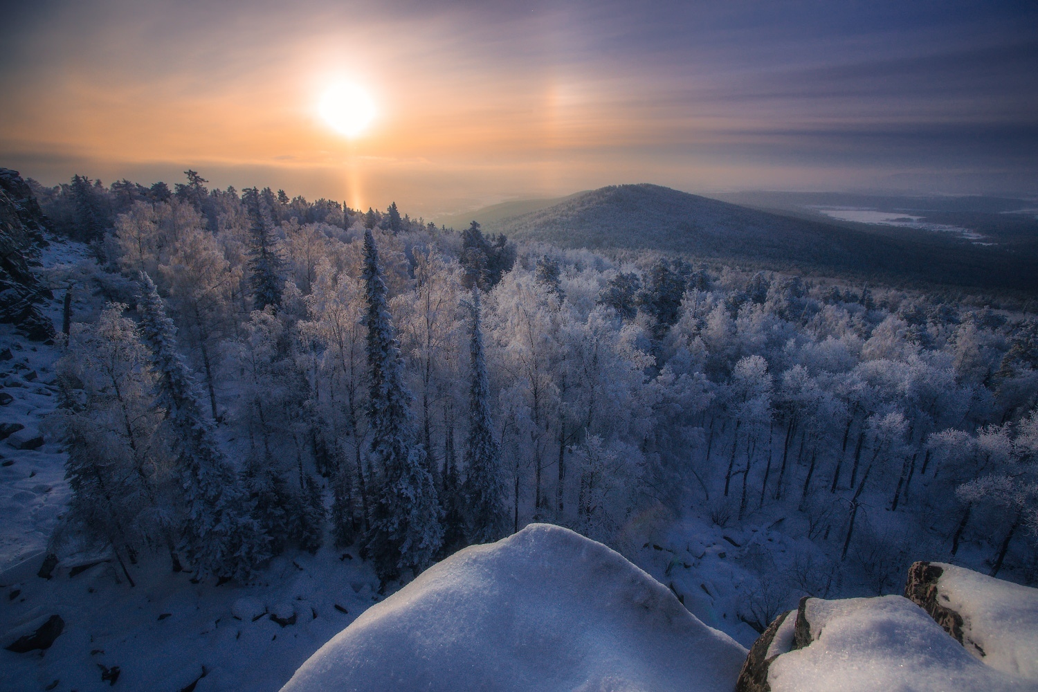 Raspberry Mountain at dawn - Ural, The mountains, Tourism, Beloretsk, Southern Urals, Crimson Mountain, The photo, Nature, Longpost