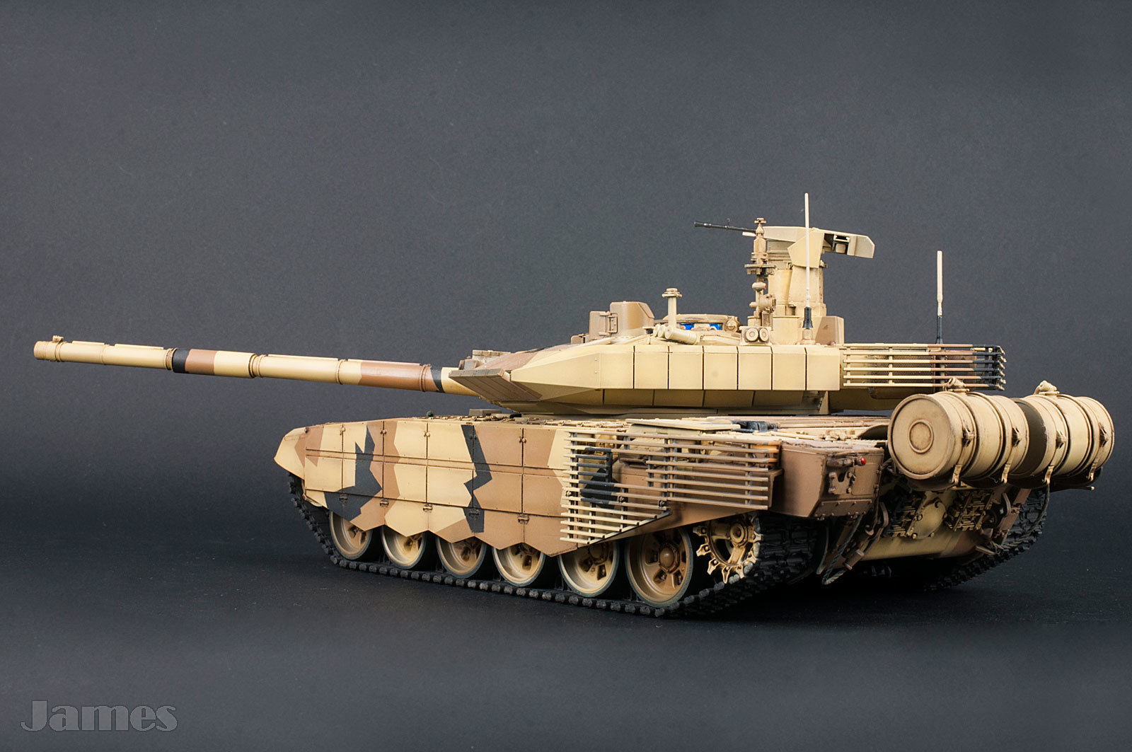 T-90MS - My, Stand modeling, , , Russian tank, Models, Test build, Longpost, t-90, Camouflage