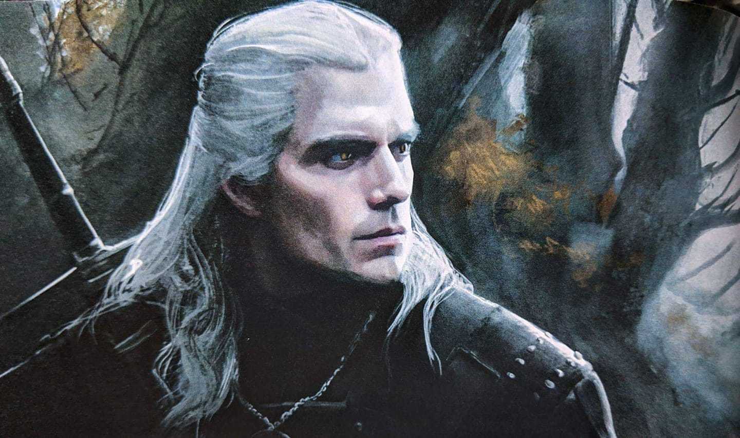 Henry Cavill as Geralt of Rivia - Witcher, Netflix, Henry Cavill, Drawing, Geralt of Rivia