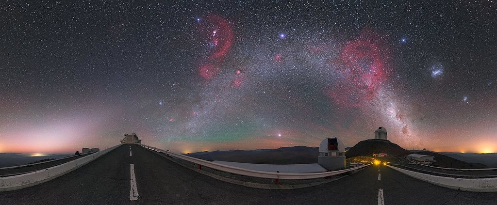 Question mark in the sky - Milky Way, Nebula