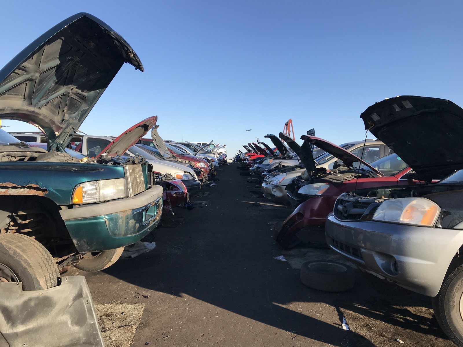 American car junkyard - My, USA, Auto, Dump, Разборки, Longpost