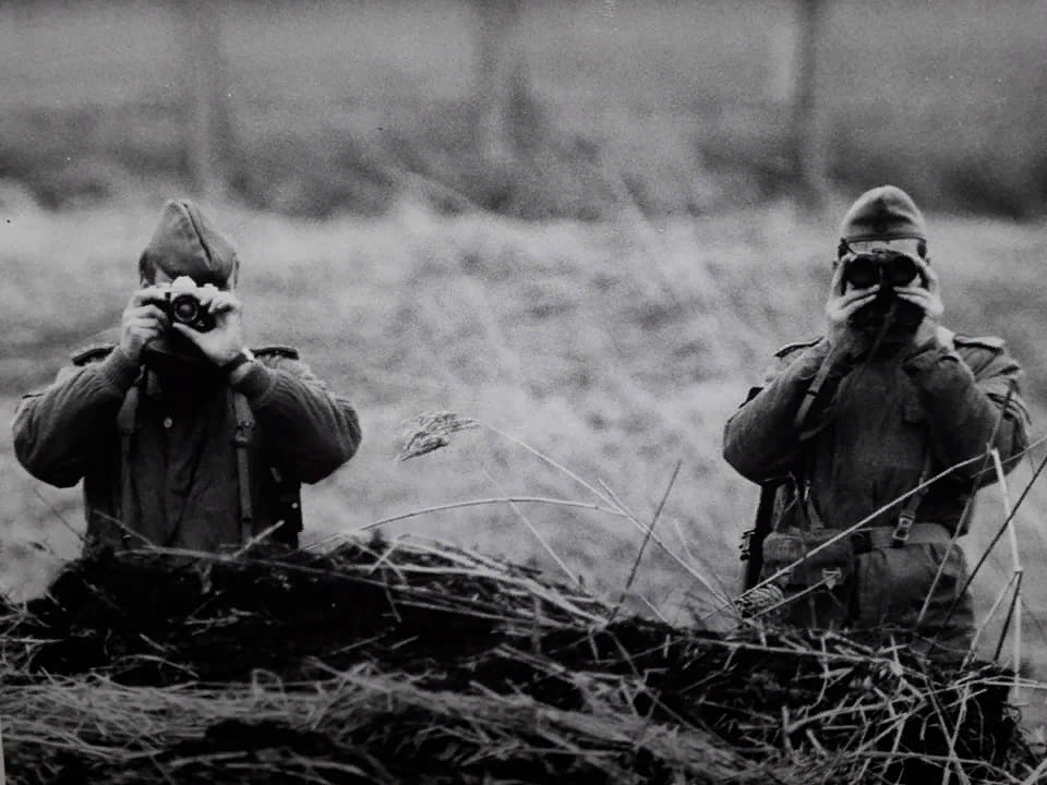 Border guards of the GDR in the lens of an enemy photo sniper - The photo, Germany, Retro, Nostalgia, Zenith, Photo hunting, Story, Border guards, Longpost