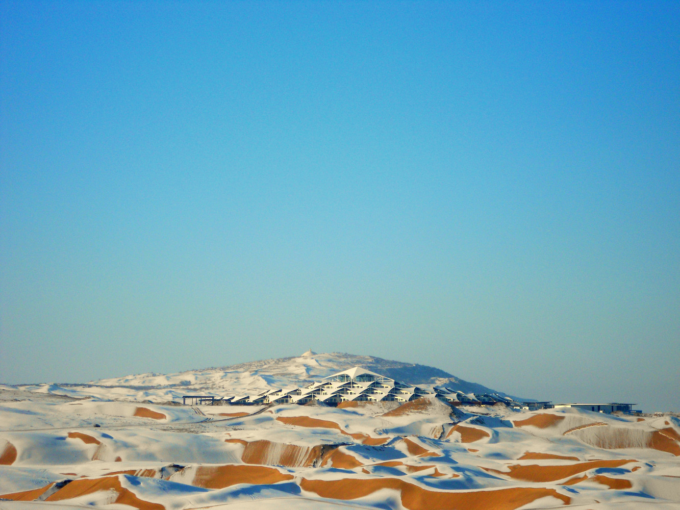 Desert Lotus Hotel - China, , Longpost, Hotel, Architecture, Desert, Ordos