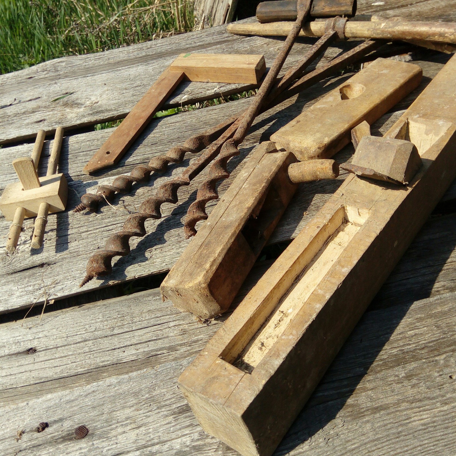 With the help of this, houses were built, now it is history. - My, Tools, Story, Carpenter, Tree