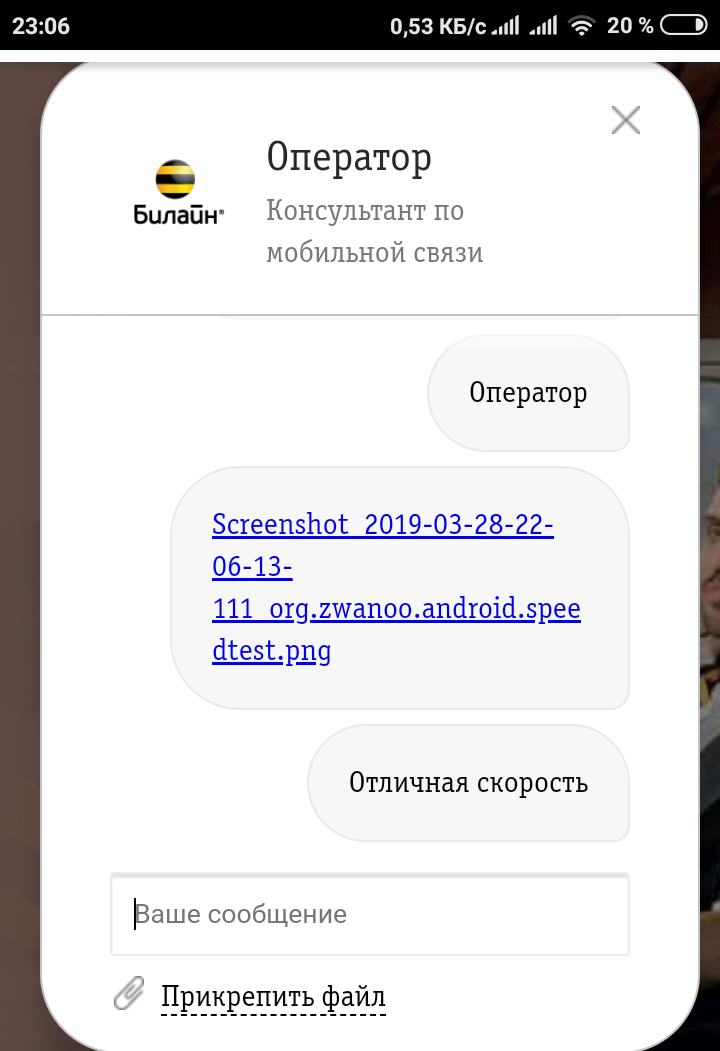 Билайн самый быстрый 4g оператор. - Моё, Билайн, 4g, Мобильный интернет, Длиннопост