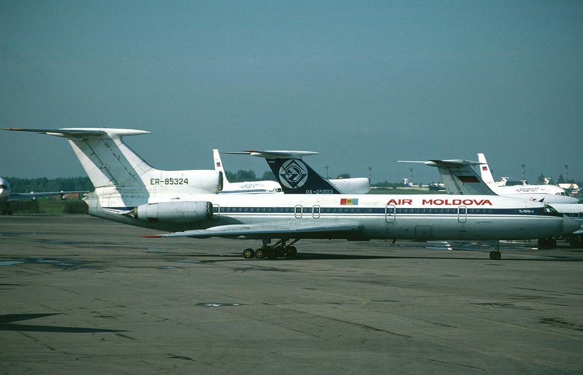 Ту-154 зарубежных авиакомпаний + стран СНГ - Самолет, Ту-154, Авиалинии, Авиация, Подборка, Авиакомпания, Длиннопост