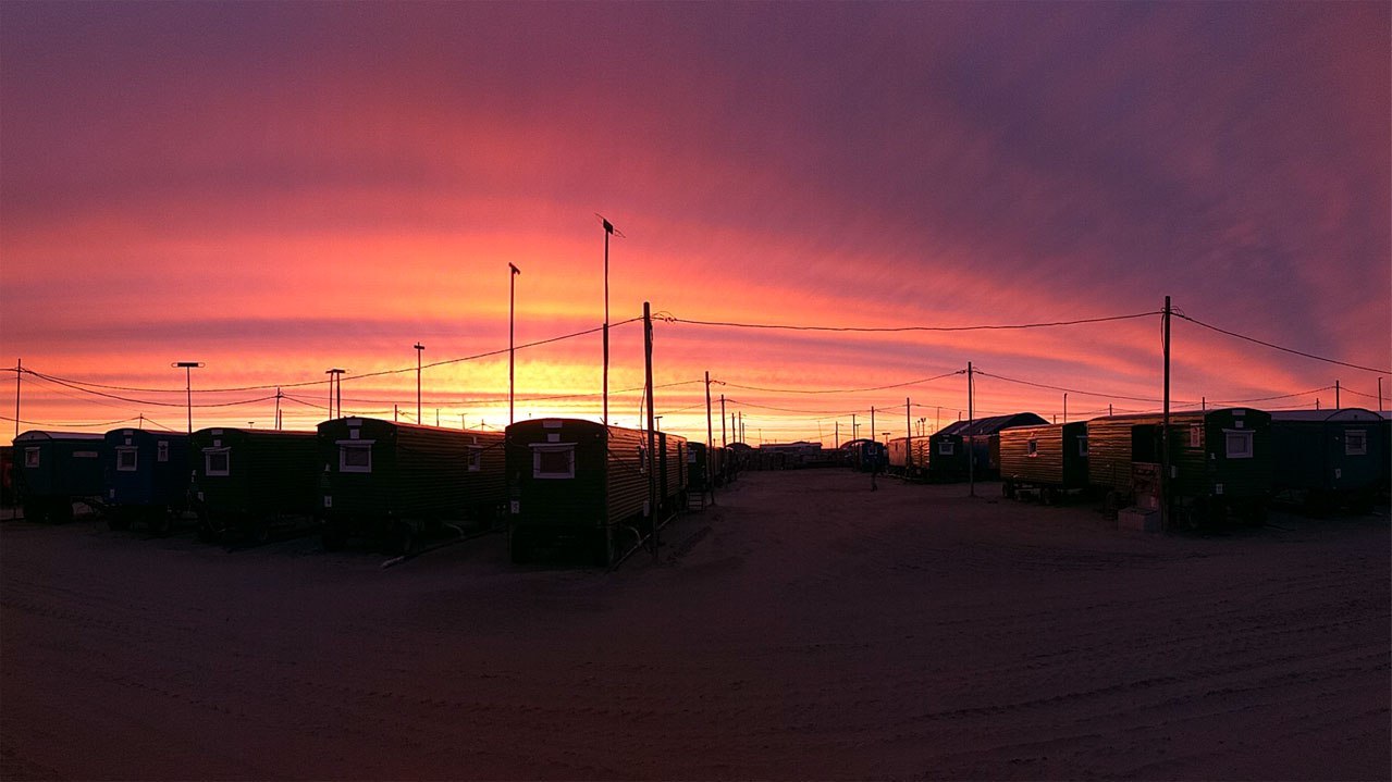 Sunsets and sunrises beyond the Arctic Circle - My, Sabetta, Yamal, Canon, Canon 650d, Sigma, Sunset, dawn, The photo, Longpost