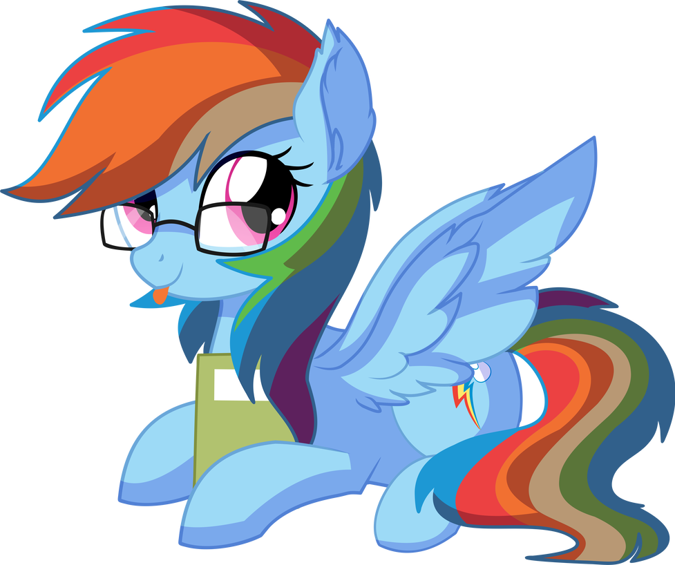 Egghead-2 - My little pony, Rainbow dash, Cyan Lightning