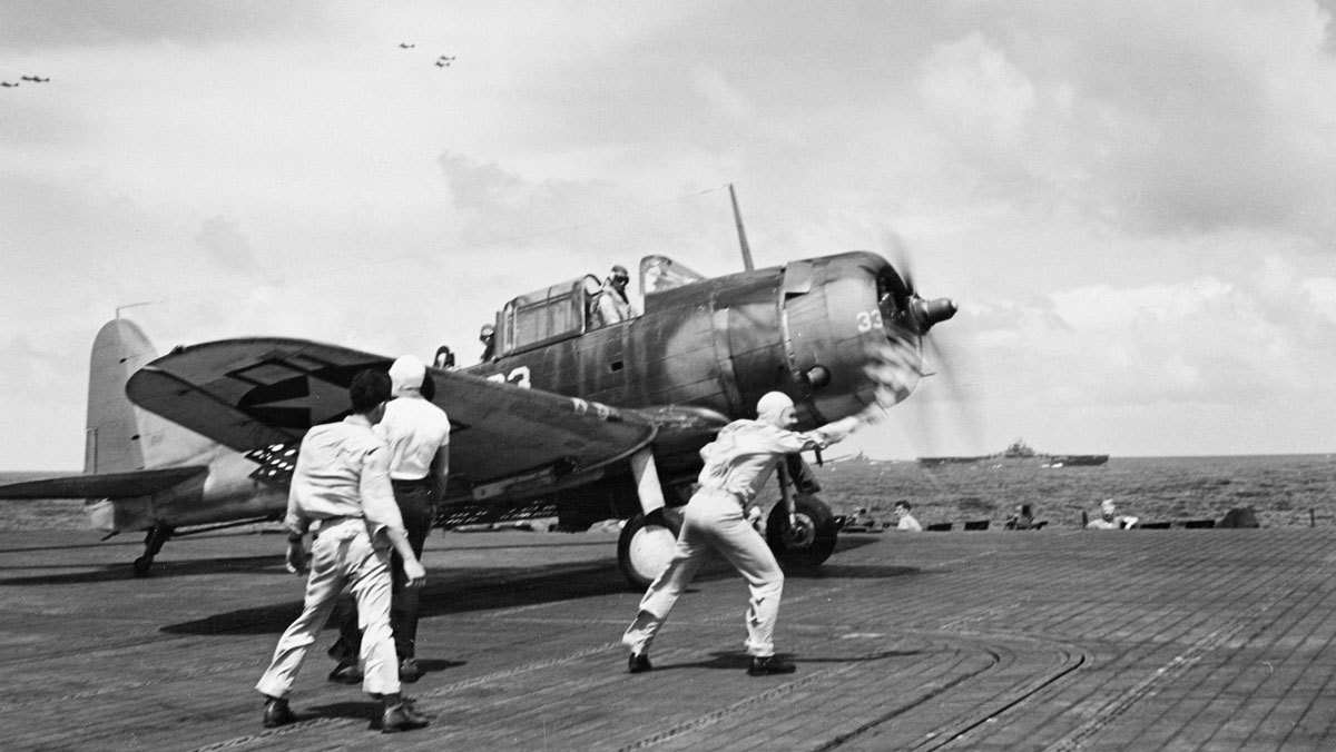 Douglas SBD-2 Dauntless. Fearless and slow death for the samurai fleet. - Airplane, Bomber, , Longpost