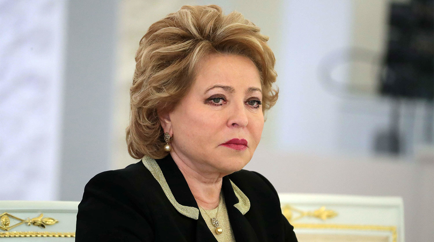 Matvienko appreciated the joke about the law on combating fake news - Matvienko, Law, Humor, Politics