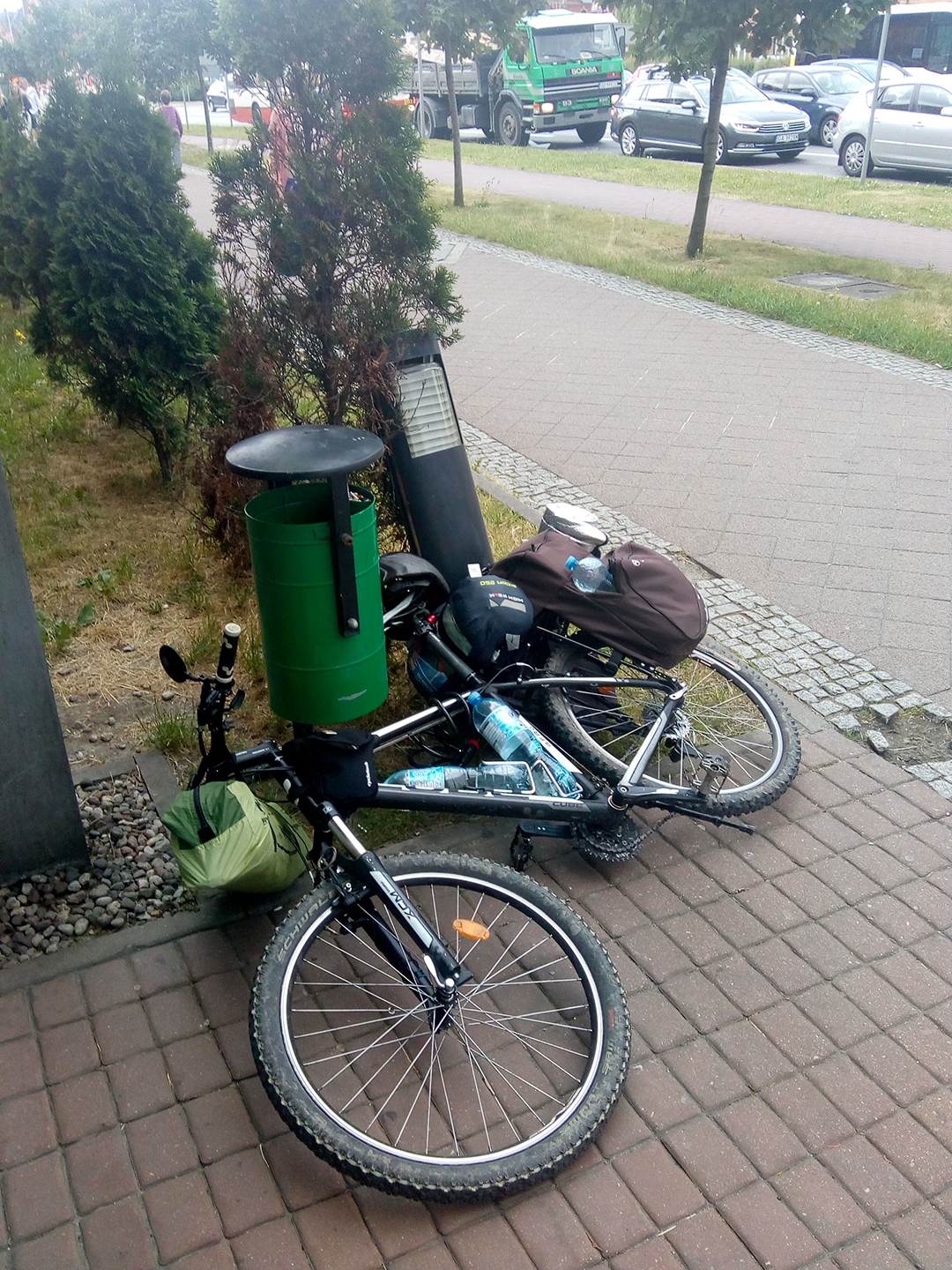 Cycling through Scandinavia. Part 1. Kaliningrad - Poland. - My, A bike, Bike trip, Scandinavia, Poland, Budget travel, Travel to Europe, Longpost, Travels