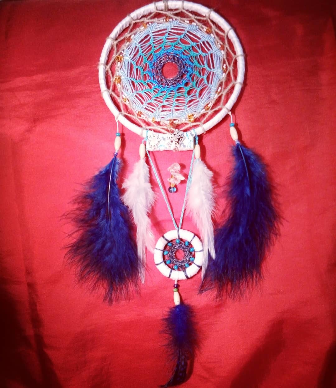 More new items from my work. - My, Dreamcatcher, Panel, Painting, Pillow Toy, Knitting, Mascot, Interior, Decor, Longpost