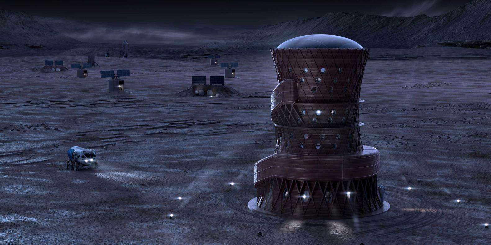 Martian dwelling project. - Mars, NASA, Longpost