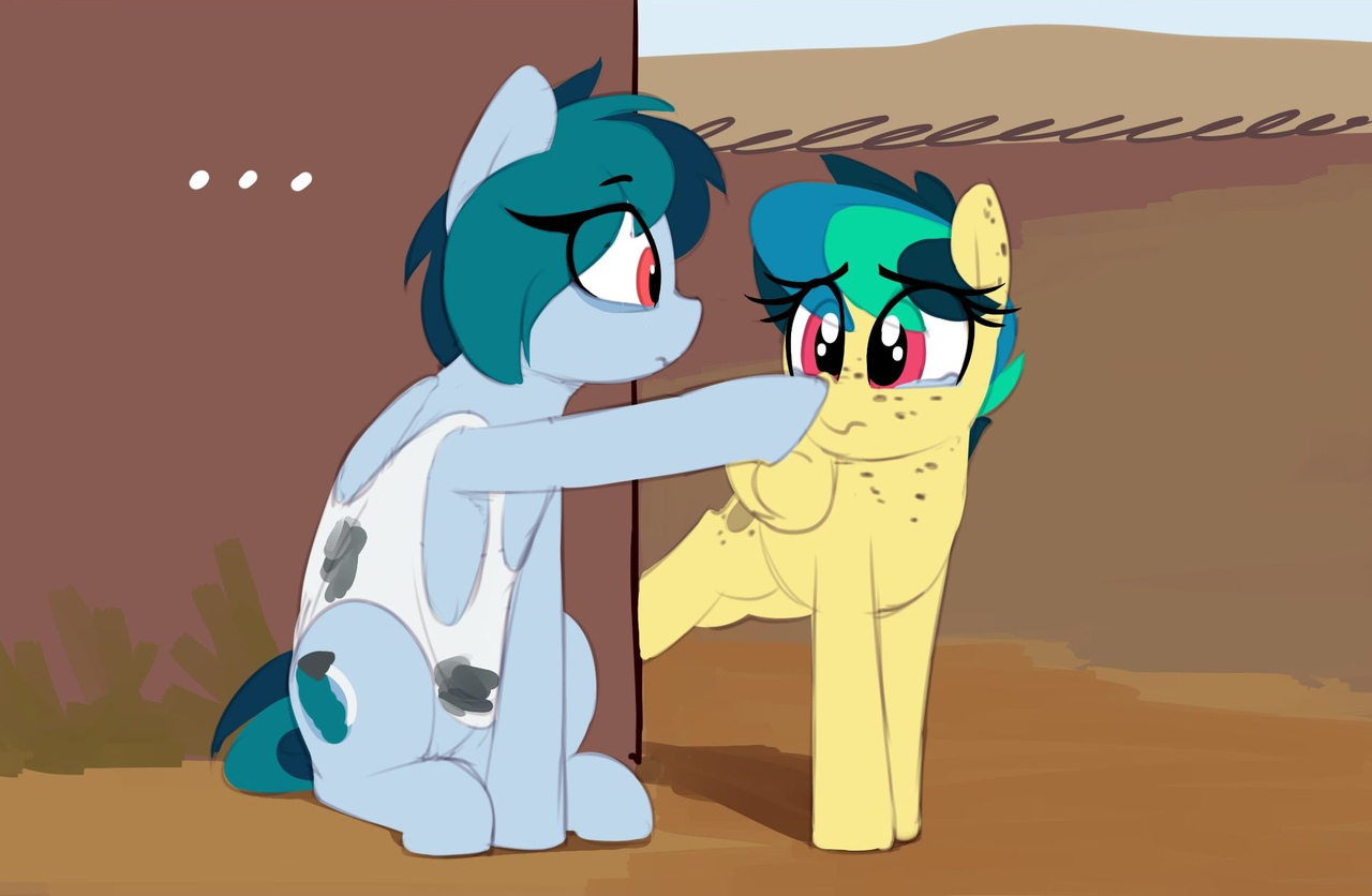 Delta continues to mock Apogee - My little pony, Original character, Apogee, Delta Vee, Shinodage, April 1, Longpost