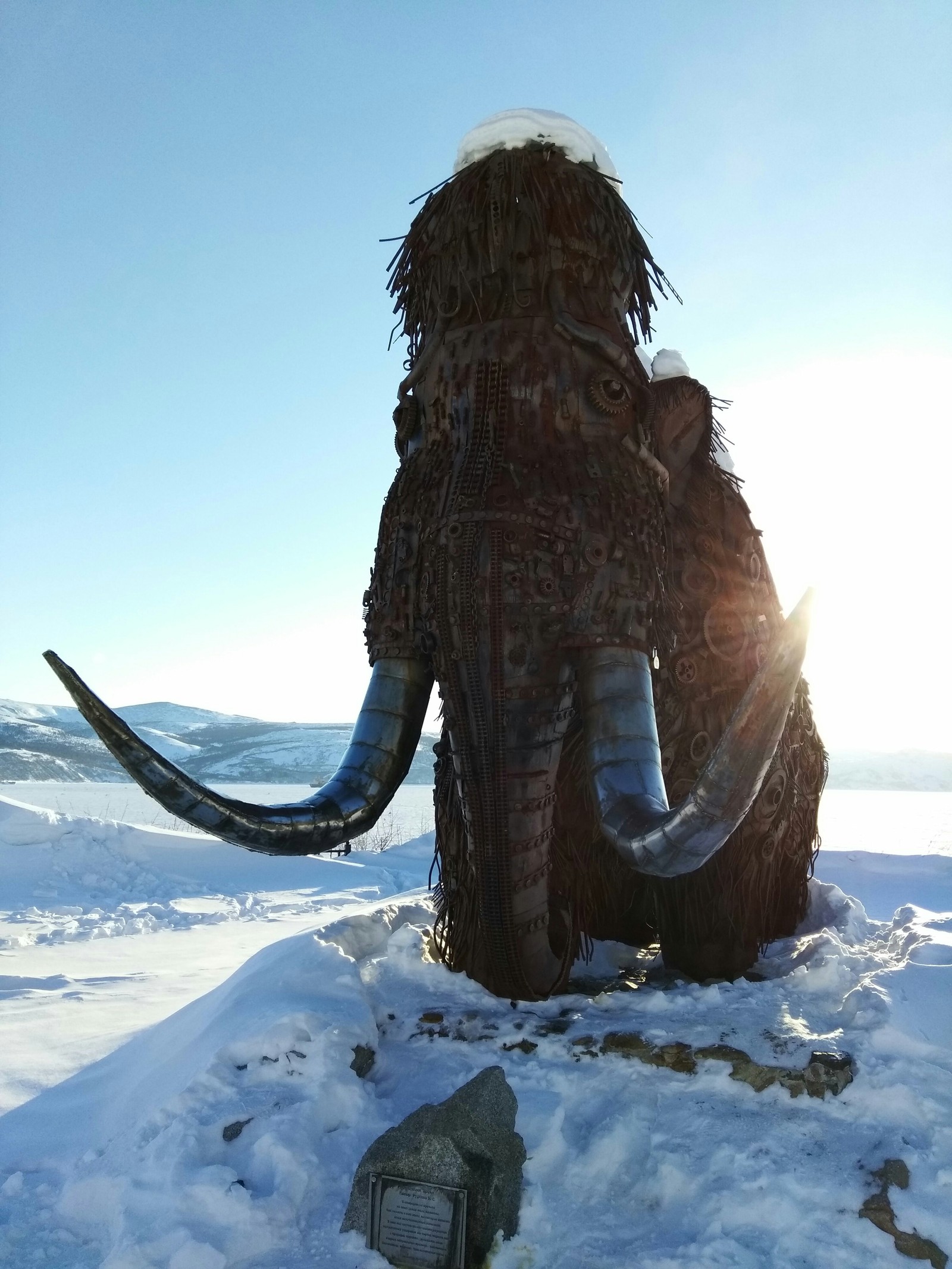 Magadan mammoth - Magadan, Magadan Region, Mammoth, Scrap metal