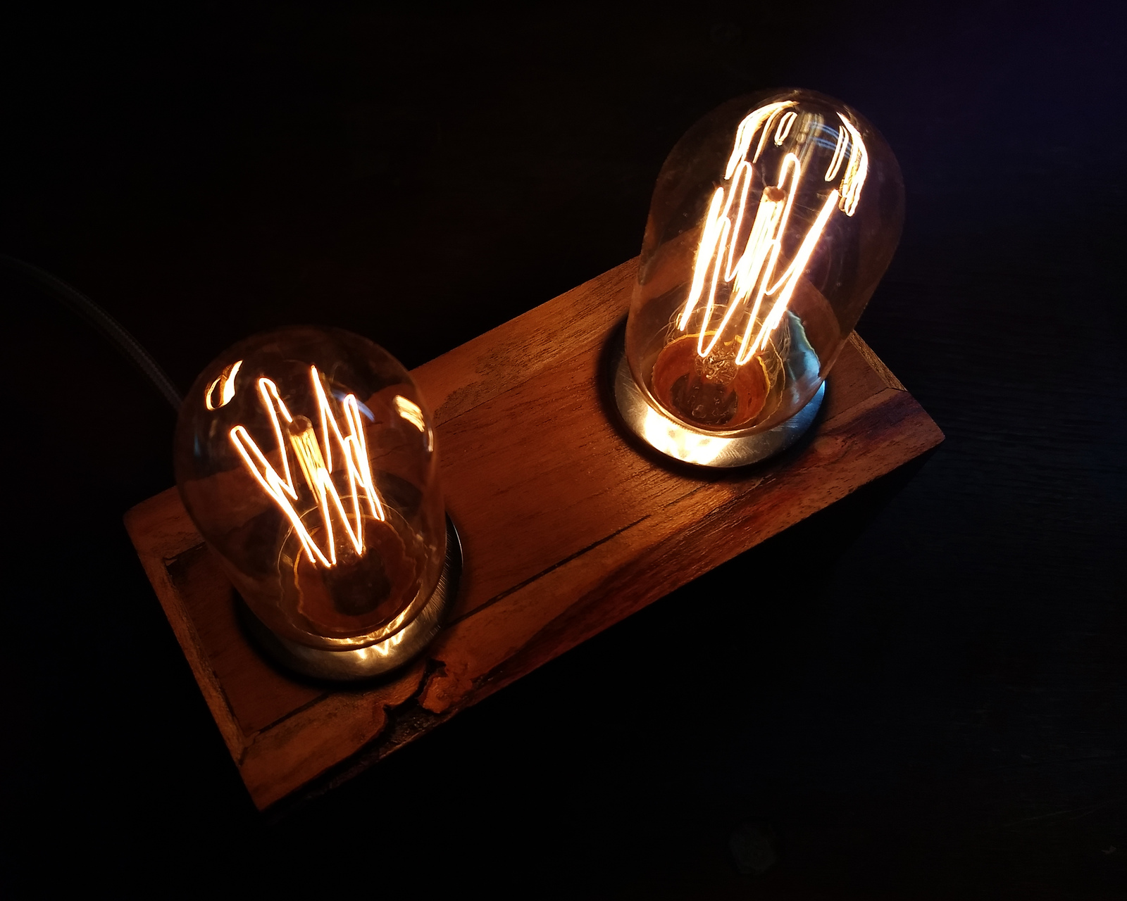 Lamps that shine - My, Woodworking, Longpost, Needlework without process, Handmade, Decor, Desk lamp, Лампа