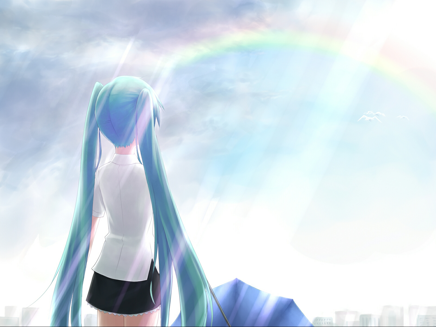 Vocaloid - Art, Vocaloid, , Hatsune Miku, Anime art, Longpost