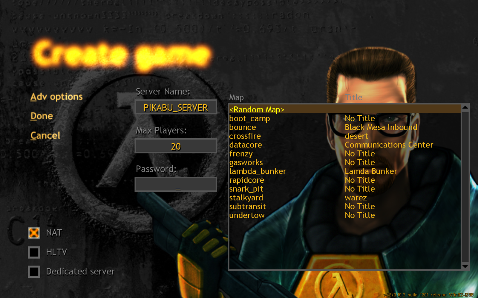 Half-Life: Deathmatch in the browser - creating your own server - Half-life, Browser games, Online Games, Server, Longpost