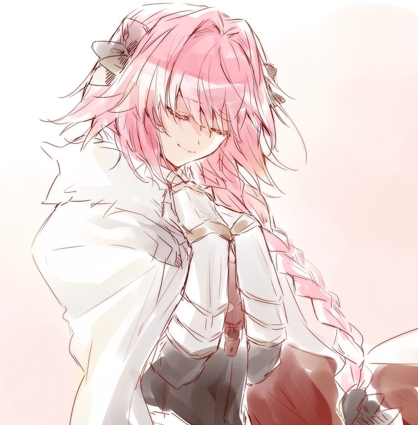 Astolfo and problems of orientation choice. - Anime, Fate, Fate grand order, Astolfo, Anime art, Longpost, Its a trap!