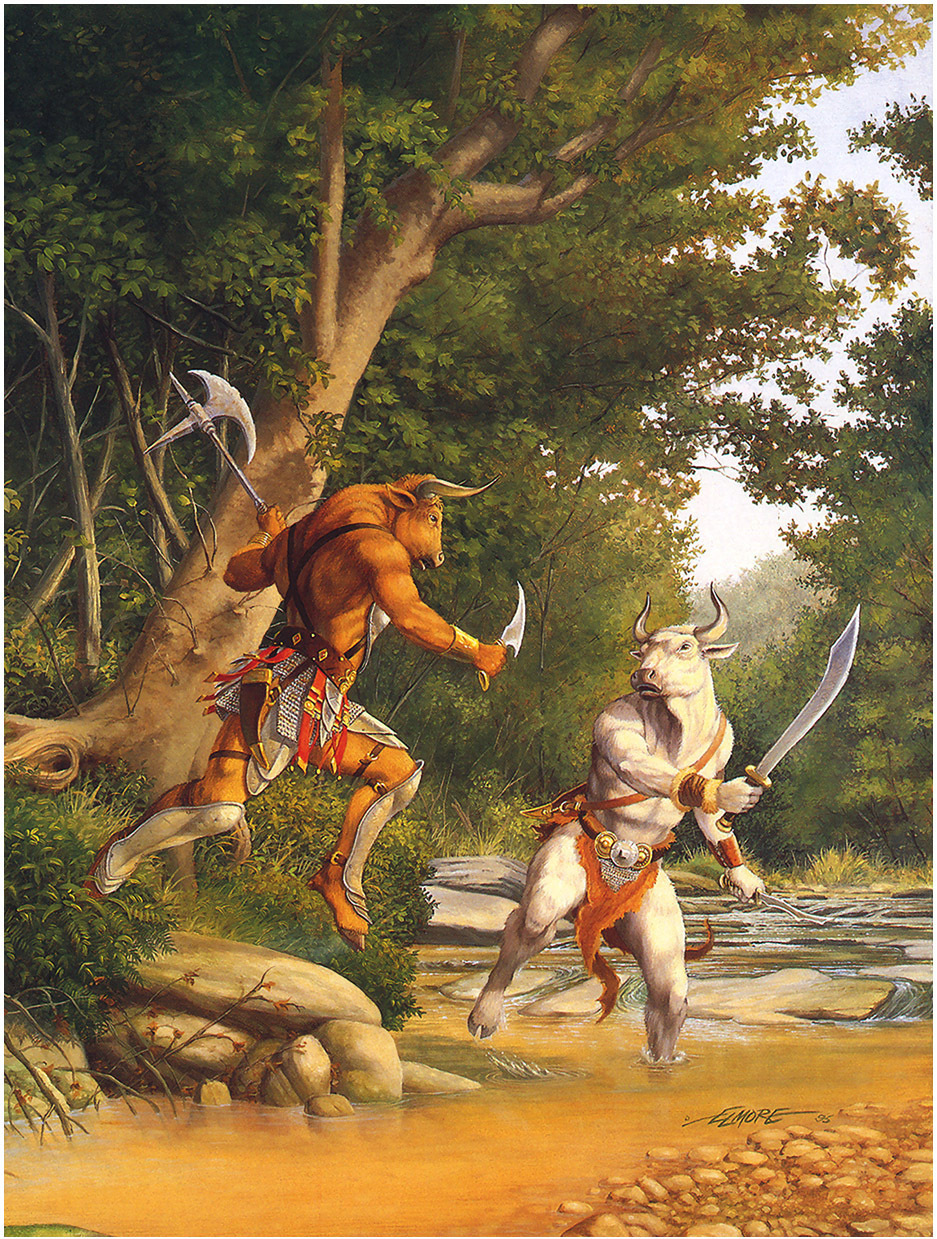 Artist Larry Elmore - Art, Fantasy, Fantasy, Girls, , Longpost