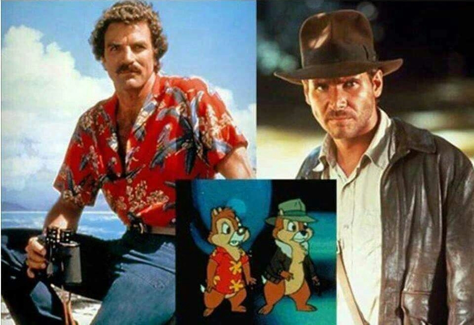 Who is Chip and Dale named after? - My, One Movie, Chip and Dale, , Longpost