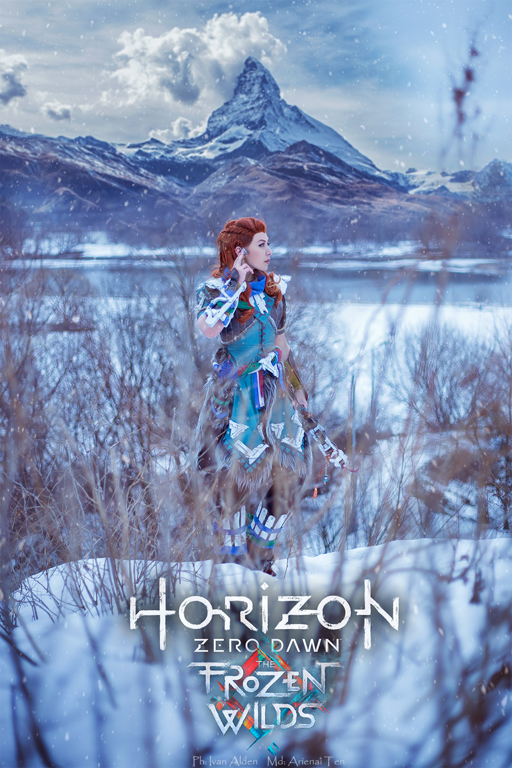 Horizon zero dawn - Aloy  (Ice hunter Banuk) - My, Horizon zero dawn, Aloy, Cosplay, Longpost, Eloy