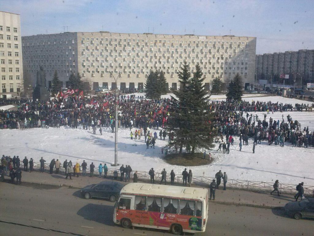 It was daytime.. - Arkhangelsk, Dump, Longpost, Unauthorized meeting, Protest, Shies