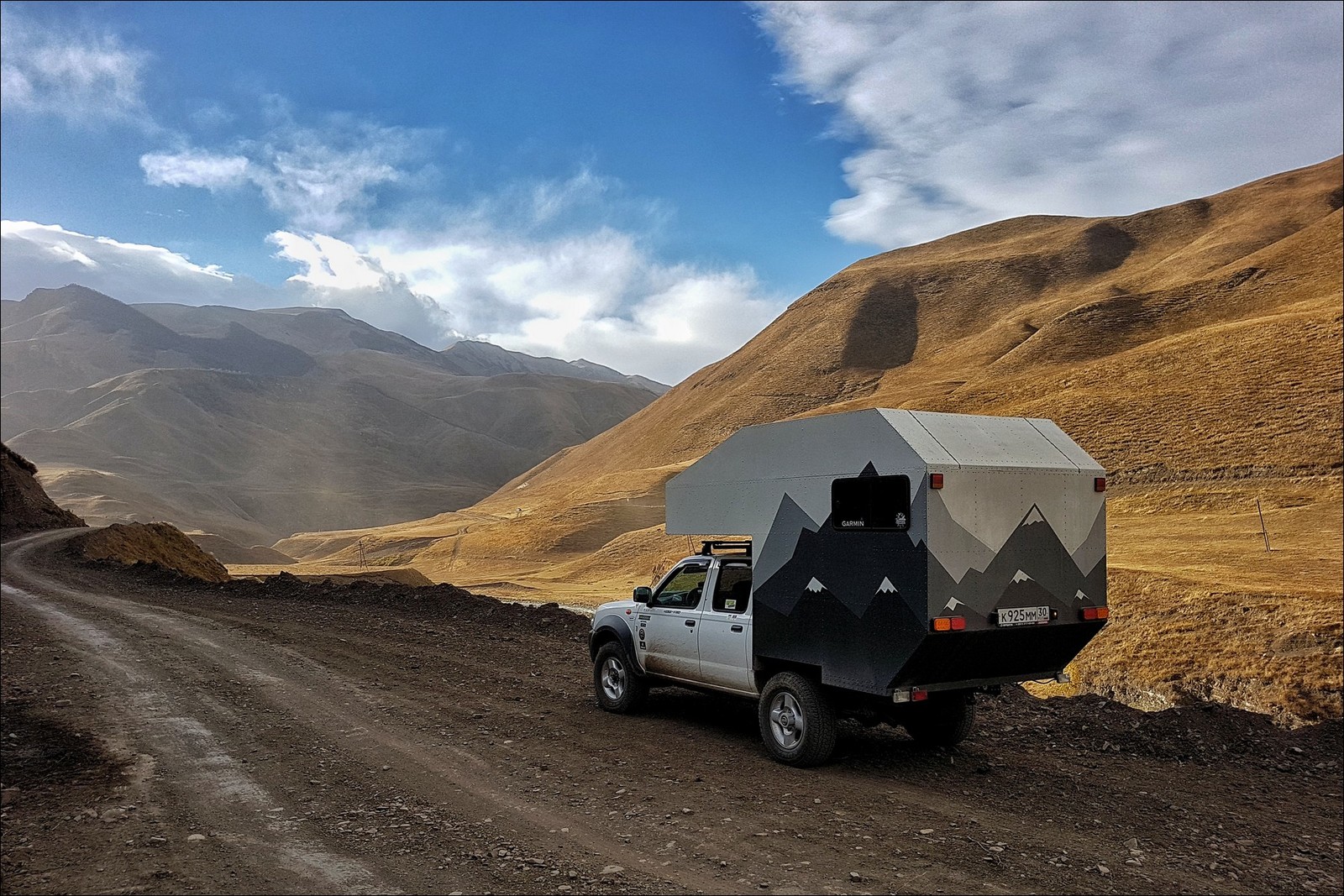 On a motorhome in Dagestan, part 2. - My, Road trip, In Russian, Dagestan, Tourism, Camper, 4x4, Video, Longpost