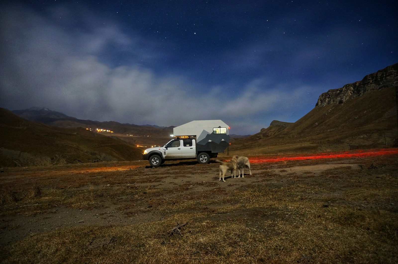 On a motorhome in Dagestan, part 2. - My, Road trip, In Russian, Dagestan, Tourism, Camper, 4x4, Video, Longpost