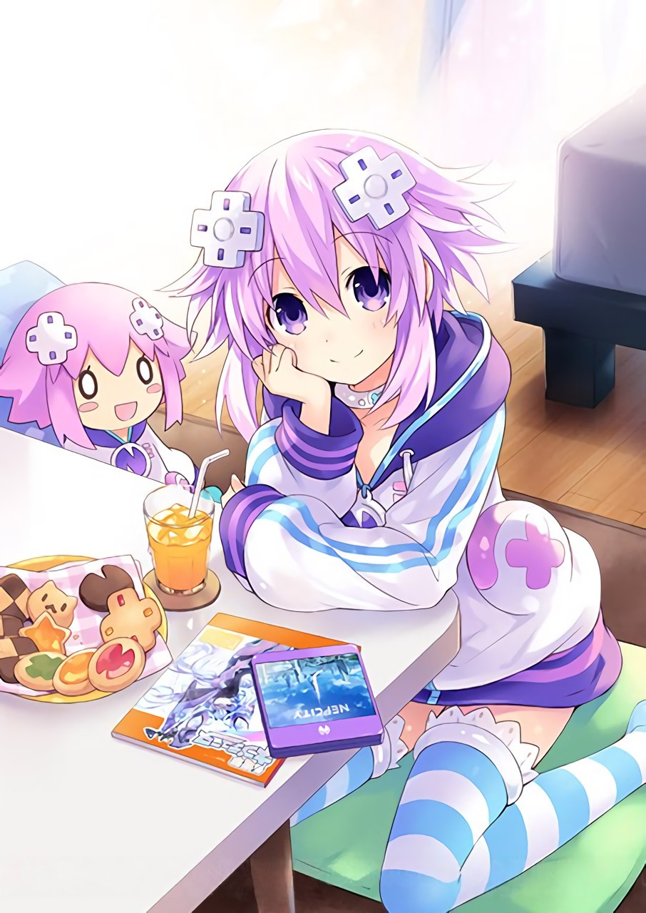 Neptune - Hyperdimension Neptunia, Neptune, Аниме, Anime Art, Tsunako