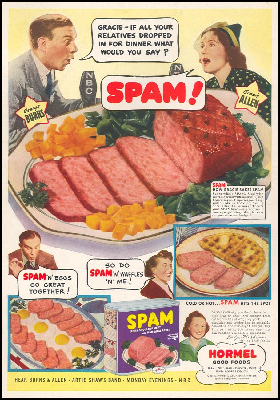 Origin of the word SPAM - Spam, History of the word, , Longpost