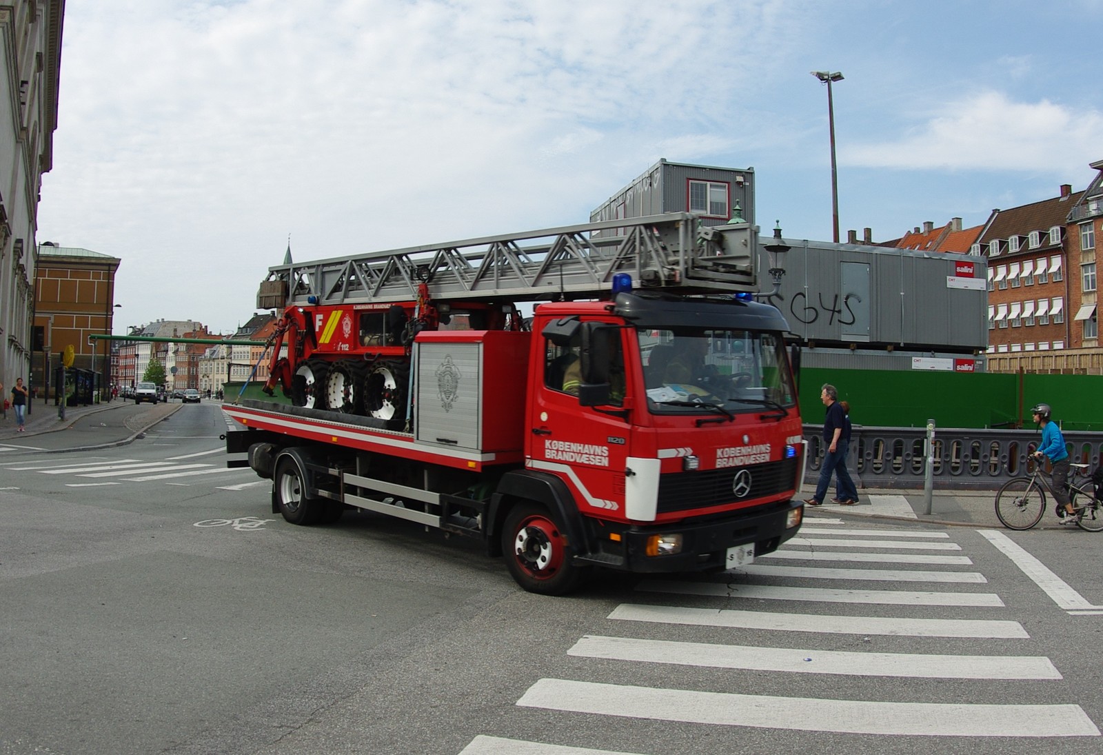 Пожарная автолестница Magirus 30м. ч.5 | Пикабу