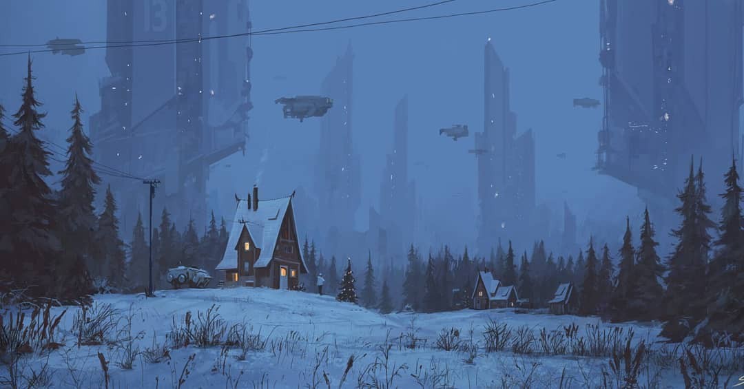 Christmas 2350 - Art, Drawing, Stefan koidl