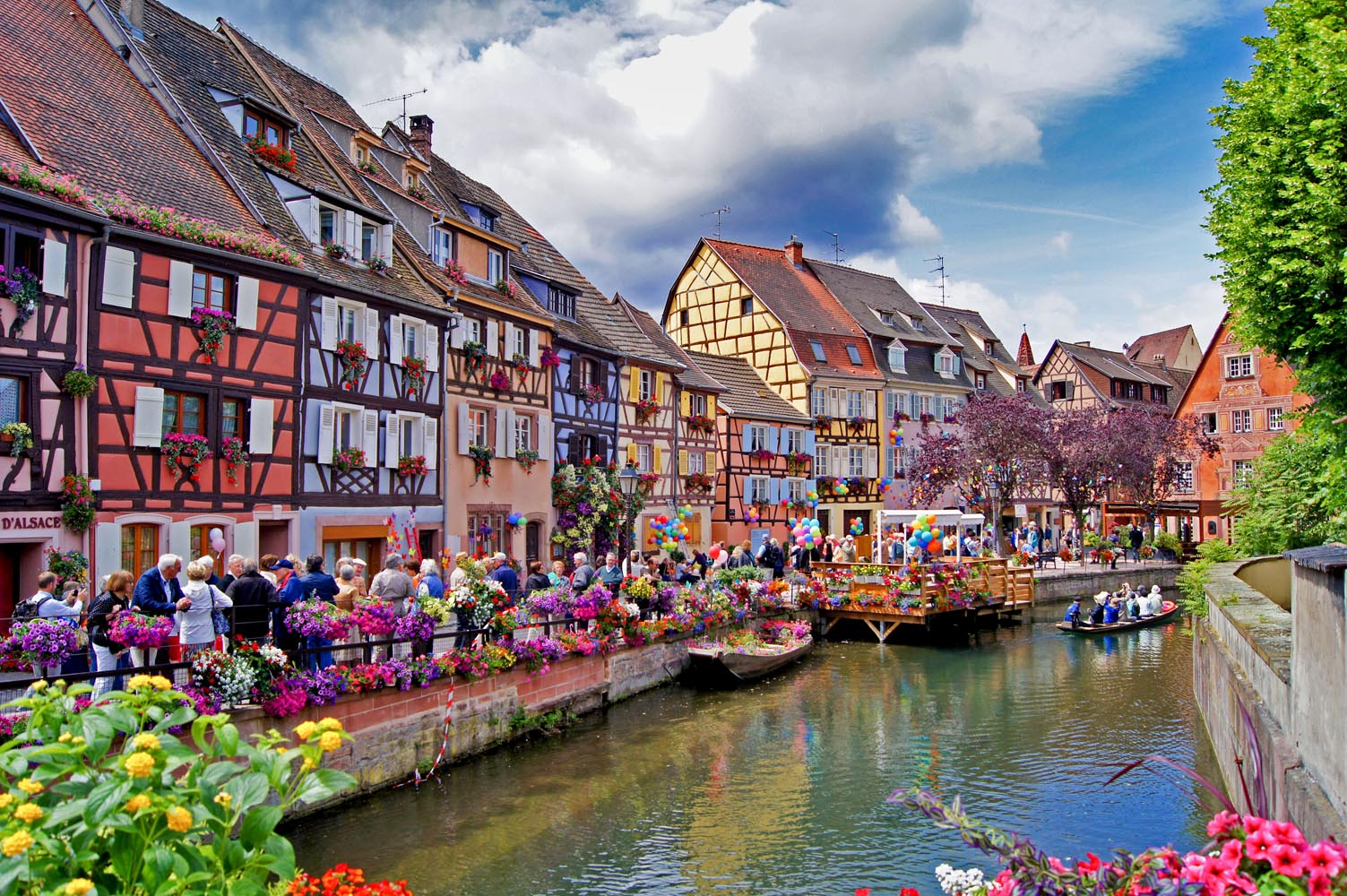 The beautiful city of Colmar in Alsace. - My, Town, Travels, France, Expectation and reality