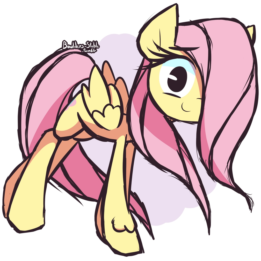 Flutter Flutter - My little pony, Fluttershy, Lilboulder