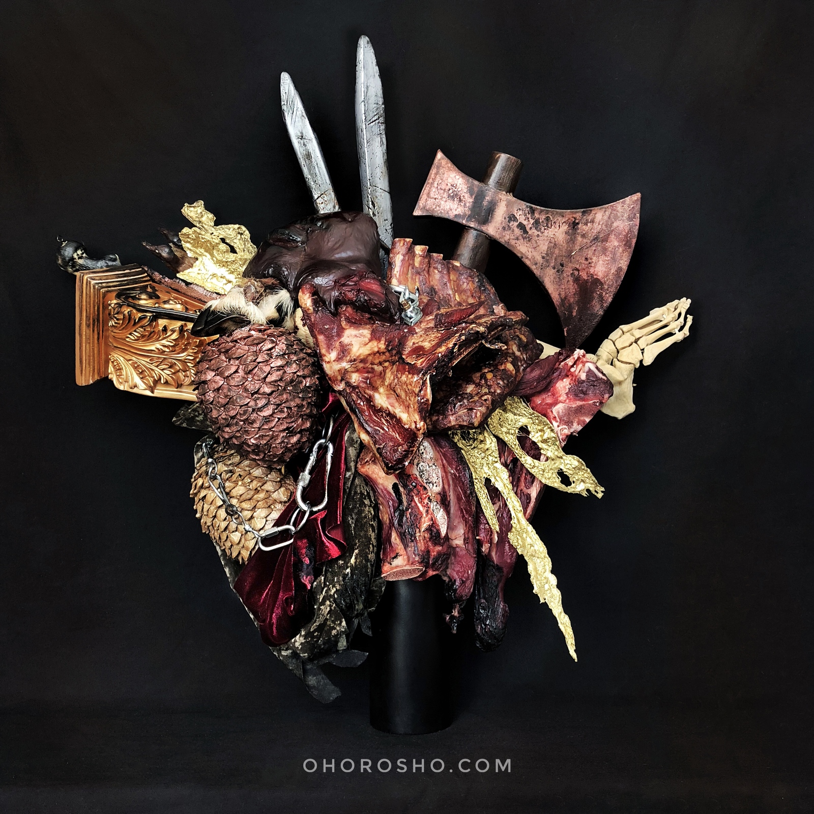 Bouquet of meat for Jon Snow - My, Game of Thrones, Floristics, Bouquet, Serials, Game of Thrones season 8