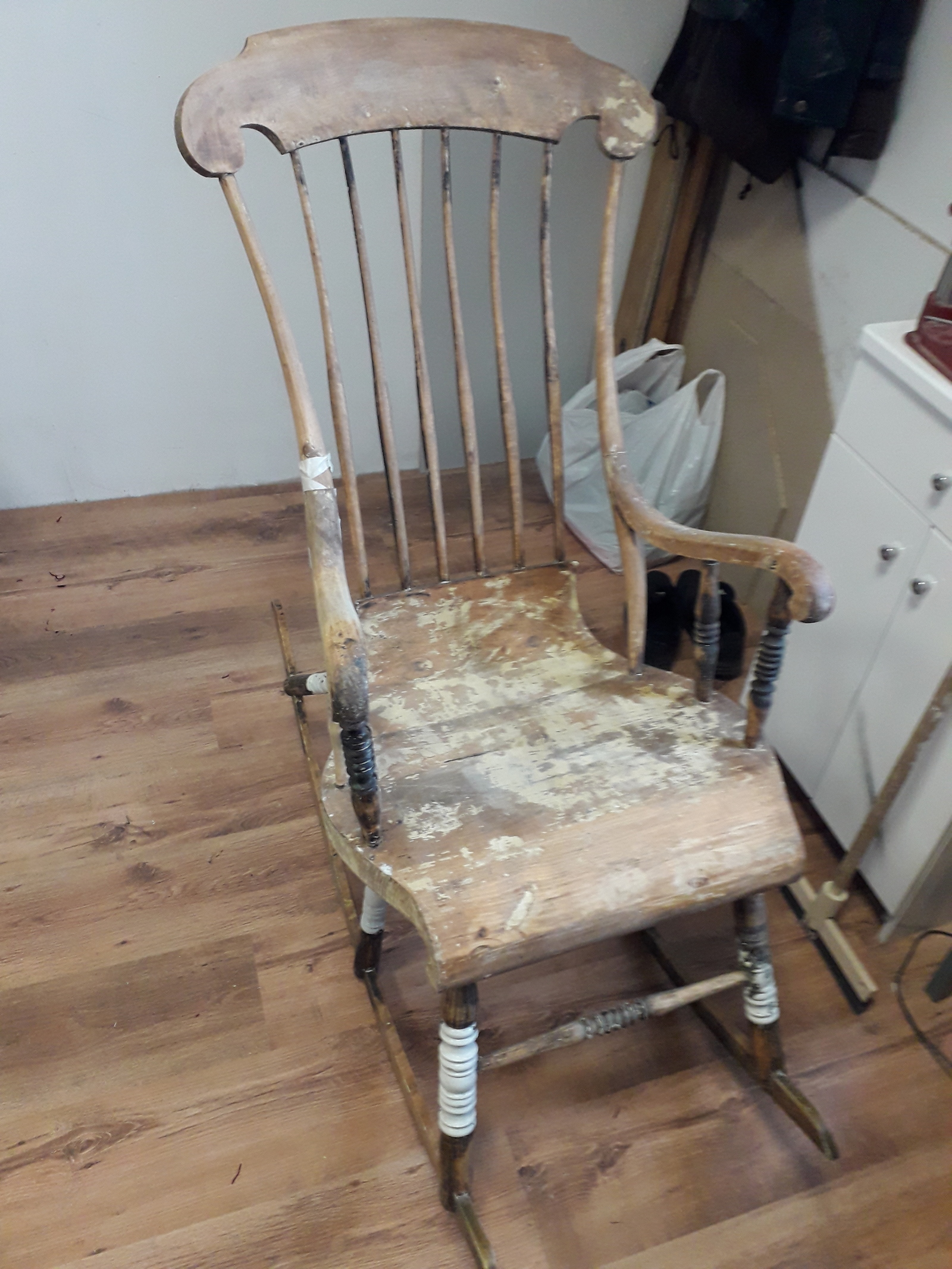 Where is the cheapest place to restore this chair? - My, , Longpost, Rocking chair