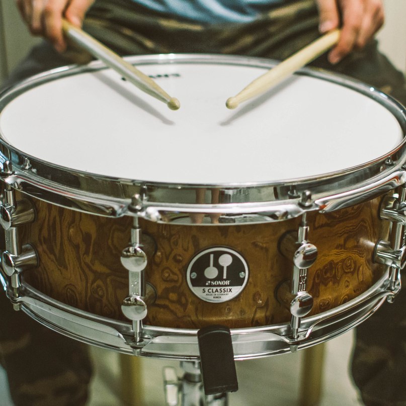 SONOR S Classix Birch snare drum - Моё, Sonor, Snare drum, Drums, Evans, Барабаны, Барабанщик, Puresound, Малый барабан, Длиннопост