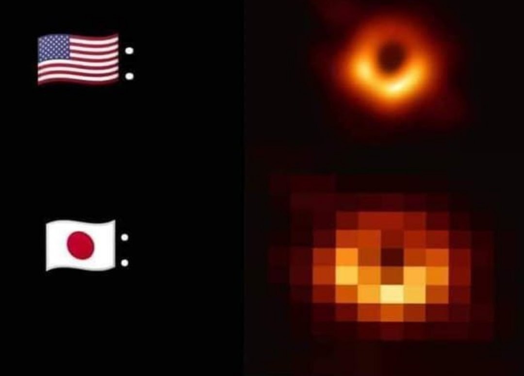 Black hole of Asians VS USA - Blackhole, Black hole