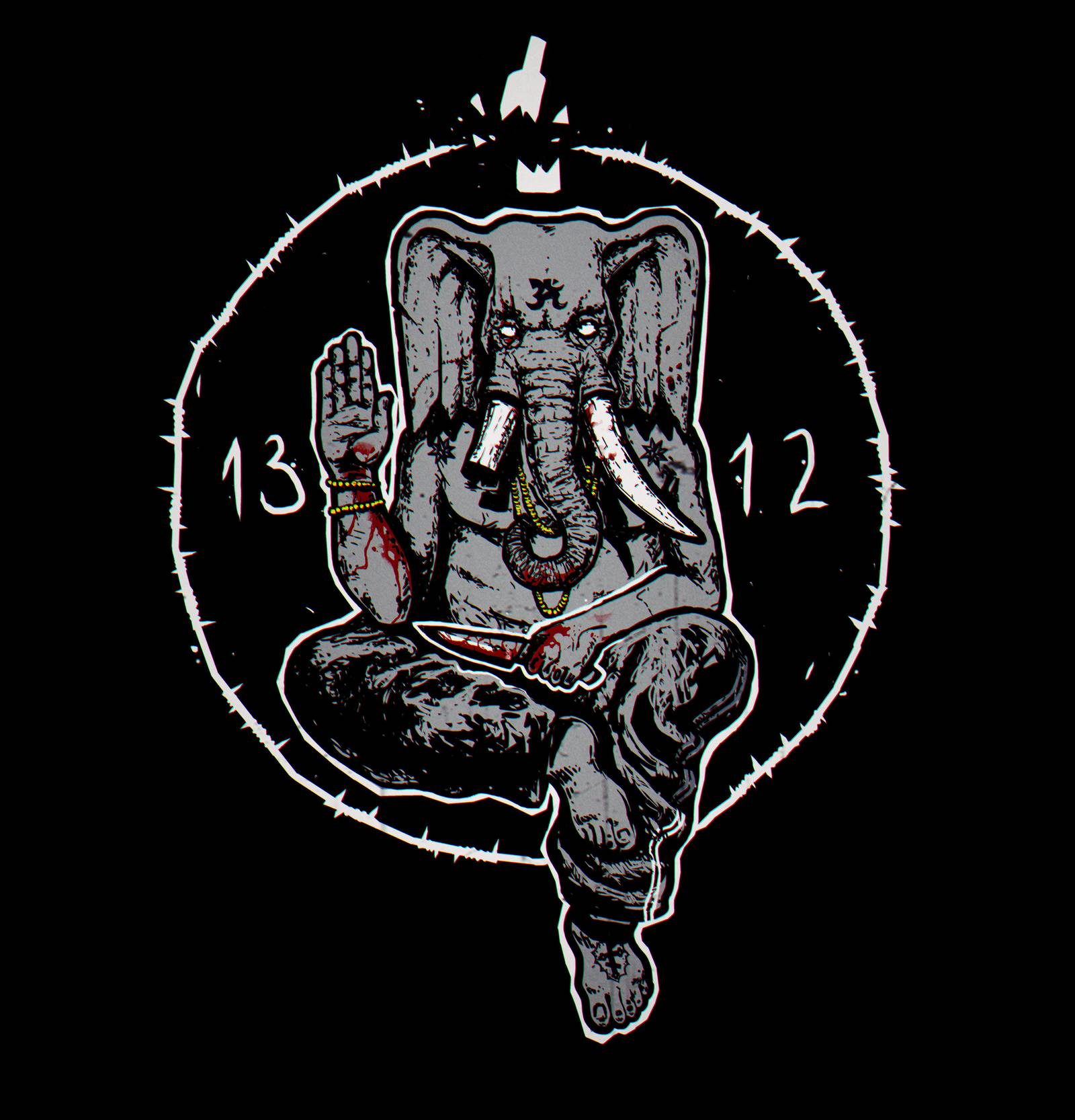 ELEPHANT. - My, Russia, Militia, Ganesha, Acab, Art, Longpost