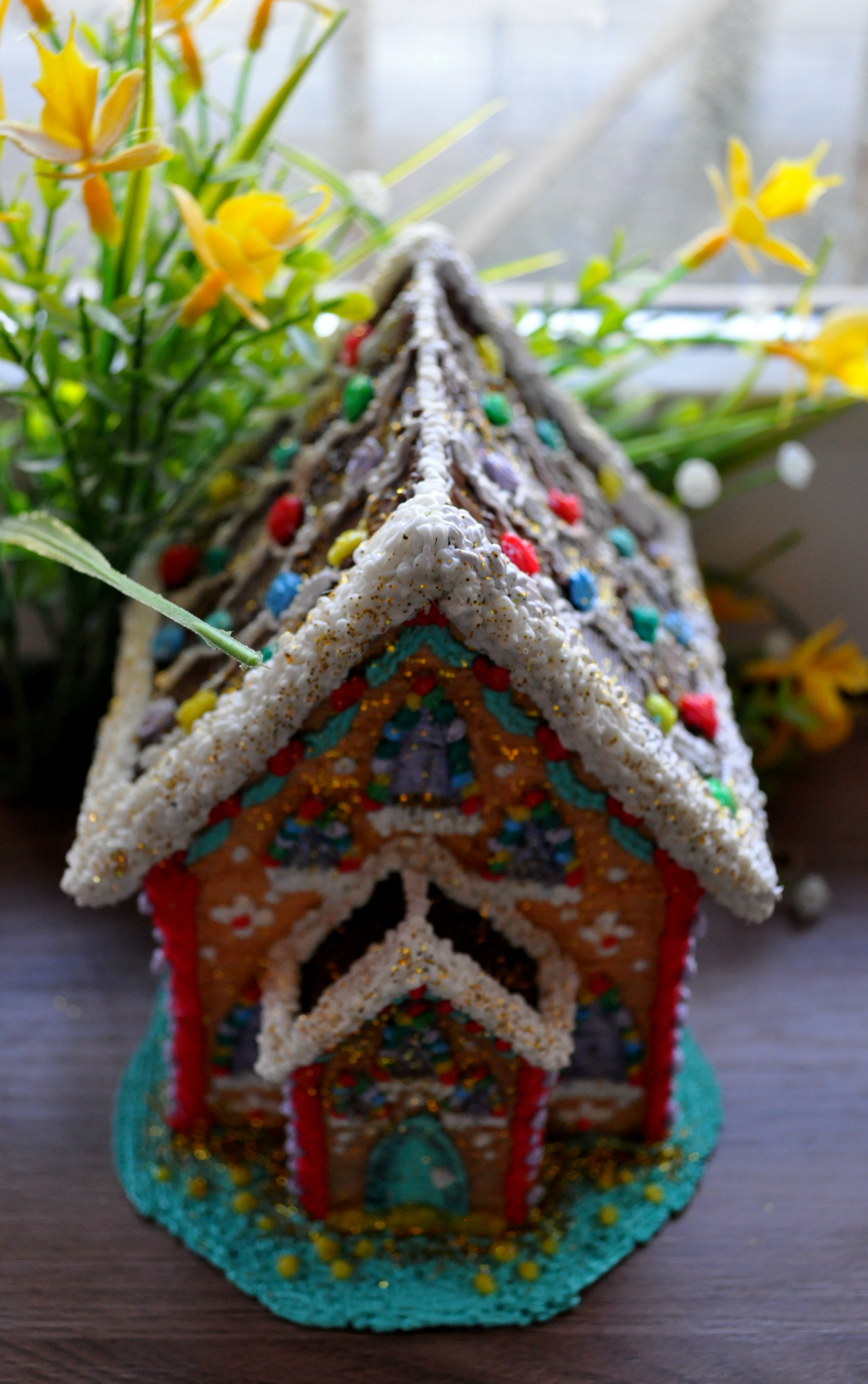 Gingerbread house made of ... plastic (3D pen, ABS plastic) - My, 3D pen, Creation, 3D, 3D modeling, Hobby, House, Longpost