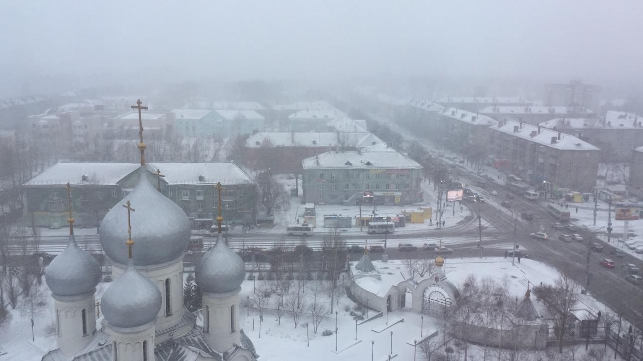 Снова зима: в Новосибирск вернулись снегопады - Новосибирск, Снег, Погода, Апрель, Длиннопост, Фотография