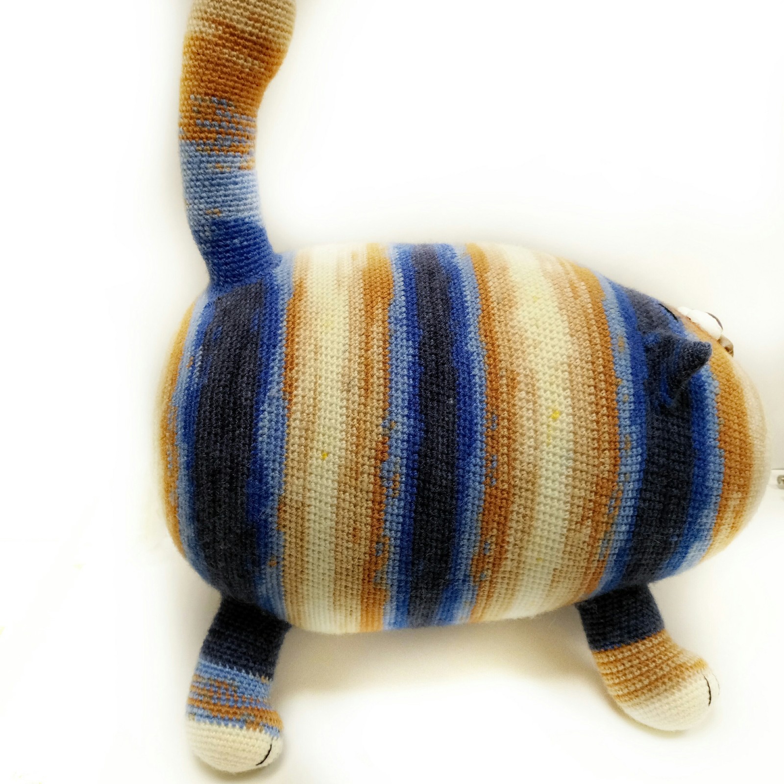 Cat Sapphire - Needlework without process, Crochet, cat, Amigurumi, Knitting, I knit, , Longpost