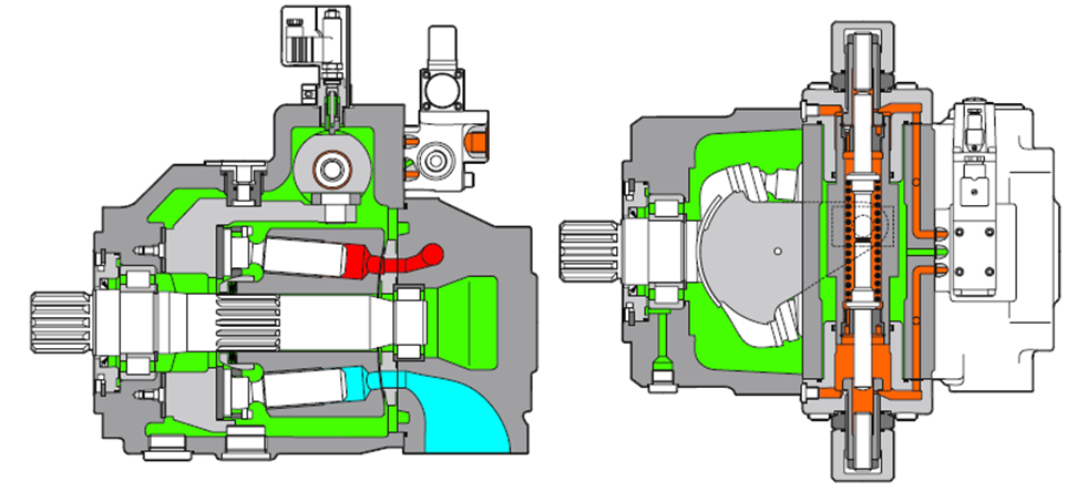 Man B&W generation ME - Engine hydraulic oil supply - My, ICE, Diesel, , Video, Longpost