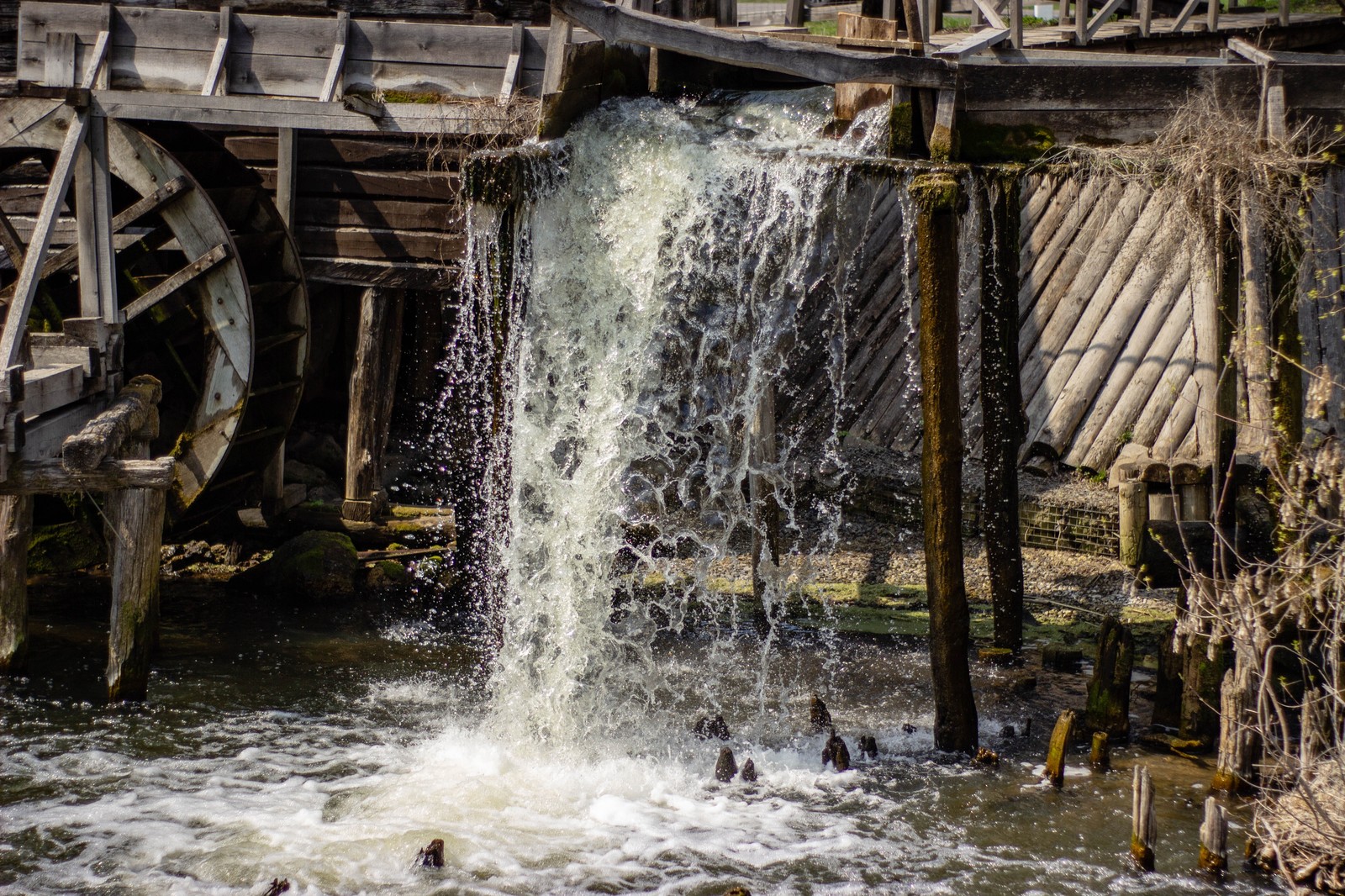 Water mill (just a photo) - My, The photo, Old buildings, Longpost