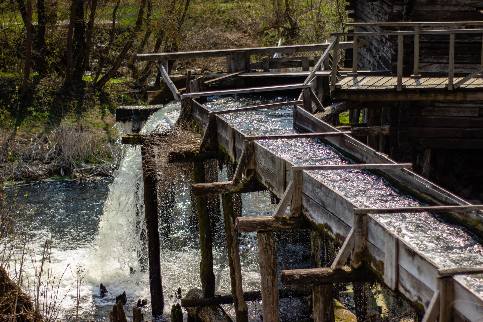 Water mill (just a photo) - My, The photo, Old buildings, Longpost