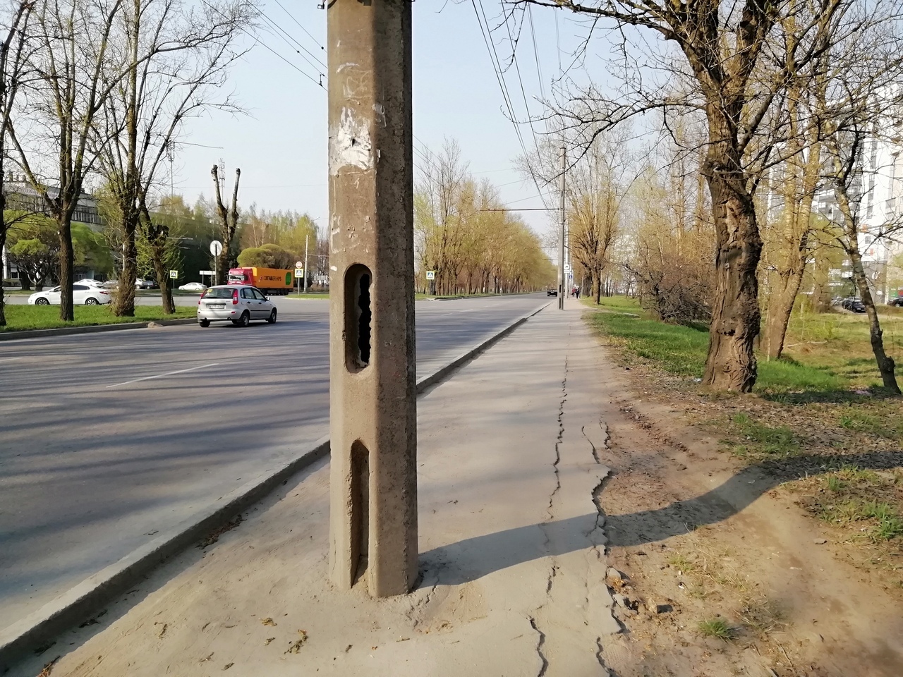 Comfortable environment for pedestrians in Veliky Novgorod - My, Velikiy Novgorod, Urban environment, Beautification, Sidewalk, Longpost