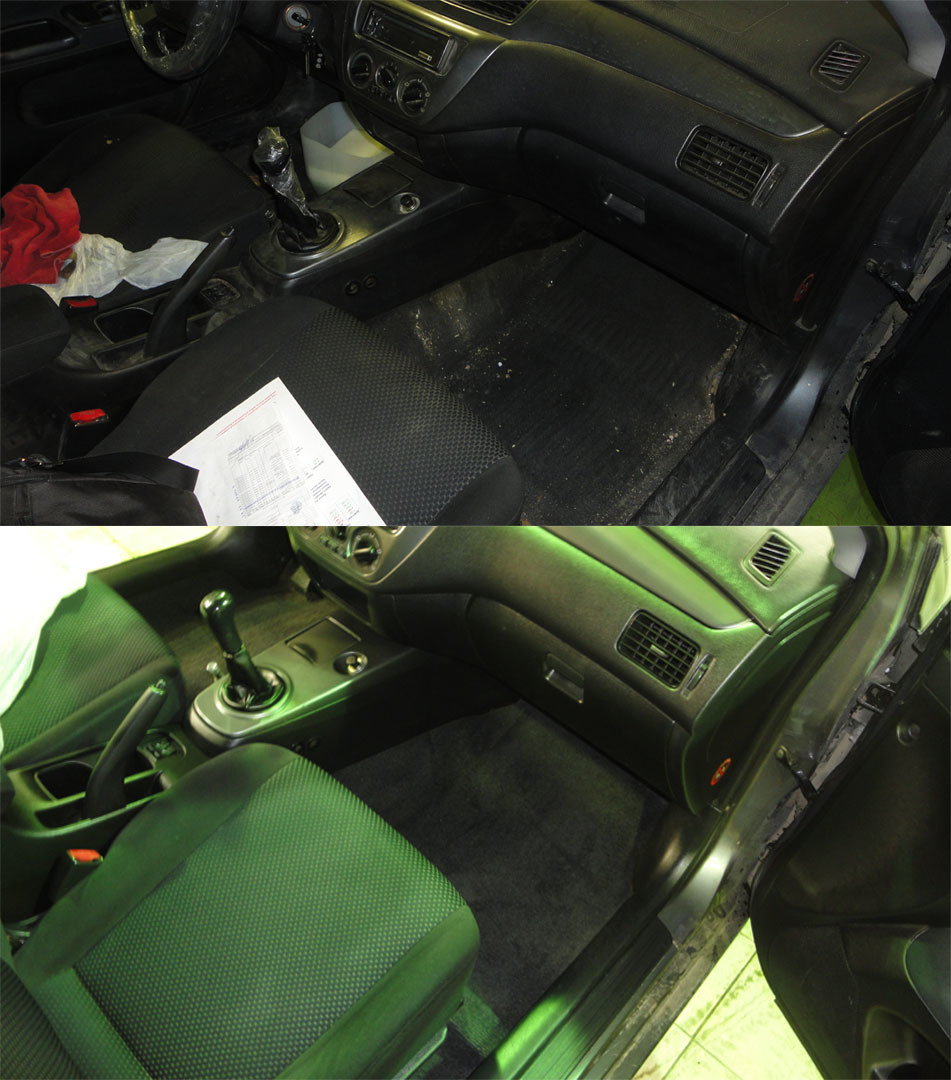 Dry cleaning of the 9th Lancer. - My, Lancer IX, Dry cleaning, Longpost, Auto, Mitsubishi lancer