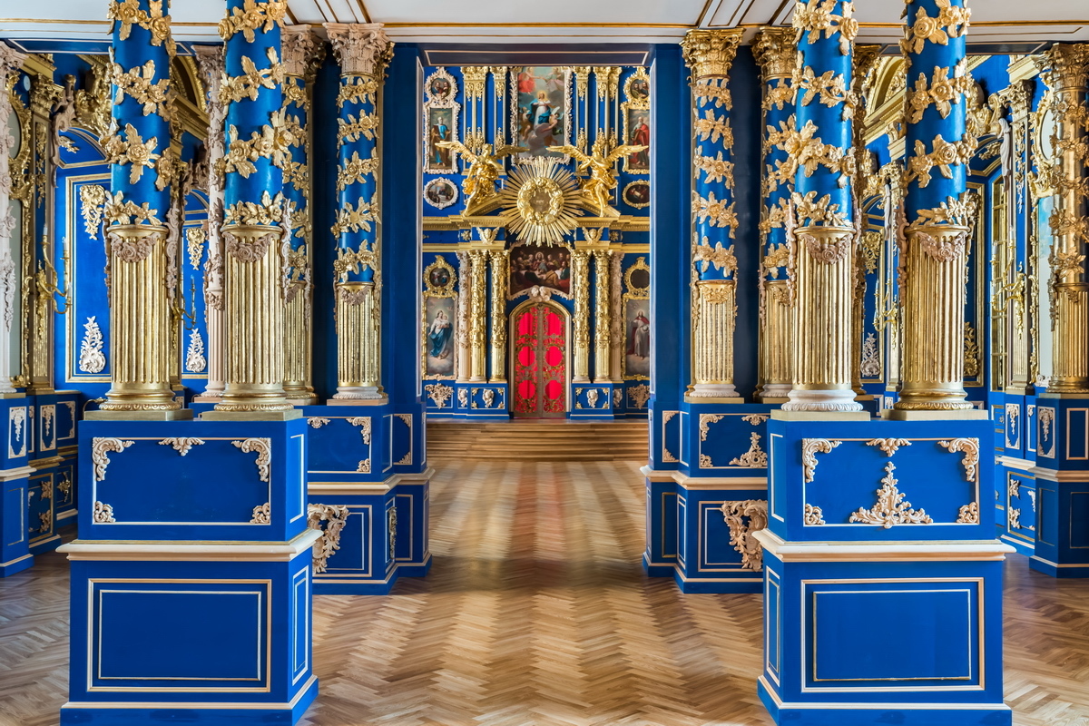 Church of the Resurrection of Christ (house church of the Catherine Palace) - My, Castle, Belimov-Gushchin, Christianity, Religion, Longpost, Tsarskoe Selo, Church, Architecture